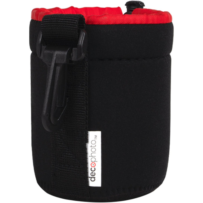 Deco Photo Small Neoprene Lens Bag Protective Sleeve Water & Scratch Resistant Pouch Case