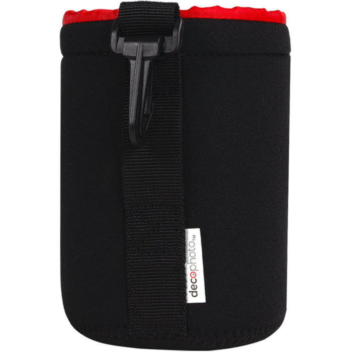 Deco Photo Medium Neoprene Lens Bag Protective Sleeve Water & Scratch Resistant Pouch Case