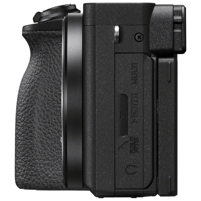 Sony a6600 Mirrorless Camera 4K Body + FE 50mm F1.8 Lens Kit SEL50F18F Bundle