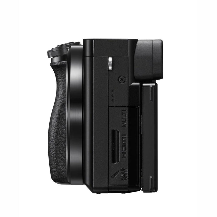 Sony a6100 Mirrorless Camera Body + FE 35mm F1.8 Prime Lens Kit SEL35F18F Bundle
