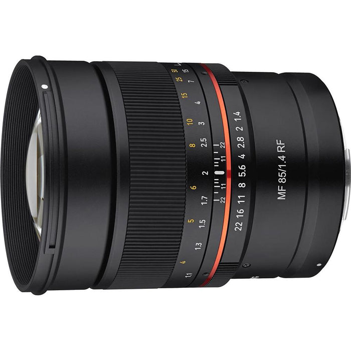 Rokinon 85mm F1.4 UMC Telephoto Full Frame Prime Lens for Canon EOS RF Mount (Open Box)
