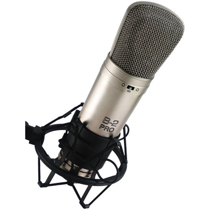 Behringer B-2 Pro Dual-Diaphragm Multi-Pattern Studio Condenser Microphone w/ Stand
