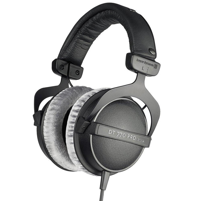 BeyerDynamic DT 770-PRO Studio Headphones 80 Ohms Closed Dynamic + Audio Bundle