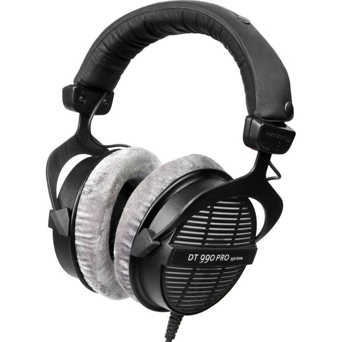BeyerDynamic Professional Acoustically Open Headphones 250 Ohms + Audio Bundle