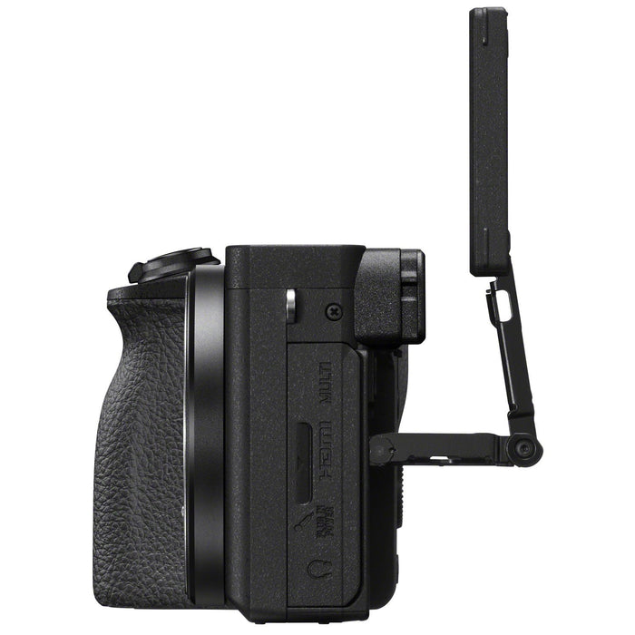 Sony a6600 Mirrorless Camera Body + FE 35mm F1.8 Prime Lens Kit SEL35F18F Bundle