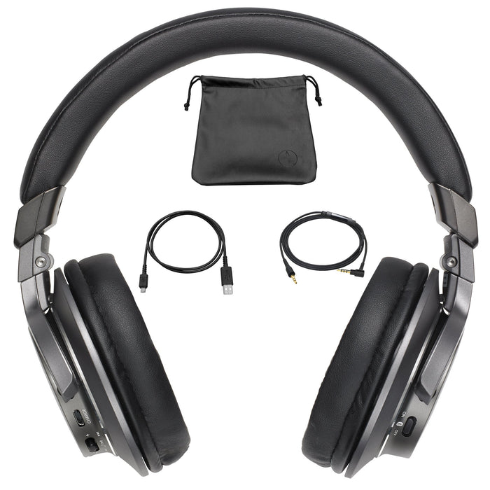 Audio-Technica Bluetooth Wireless Over-Ear High-Resolution Headphones ATH-SR6BTBK
