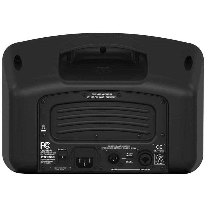 Behringer EUROLIVE B205D 150W PA/Monitor Speaker System and XM8500 Microphone Bundle