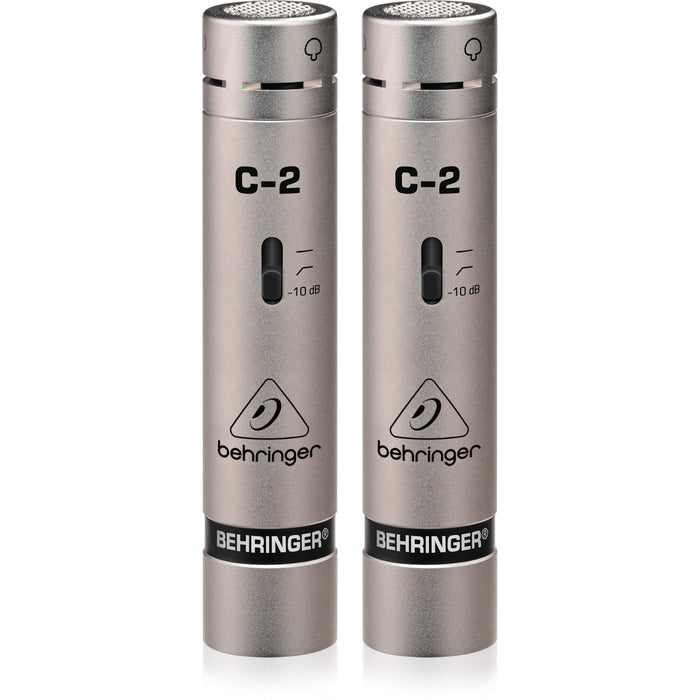 Behringer 2 Matched Studio Condenser Microphones C-2