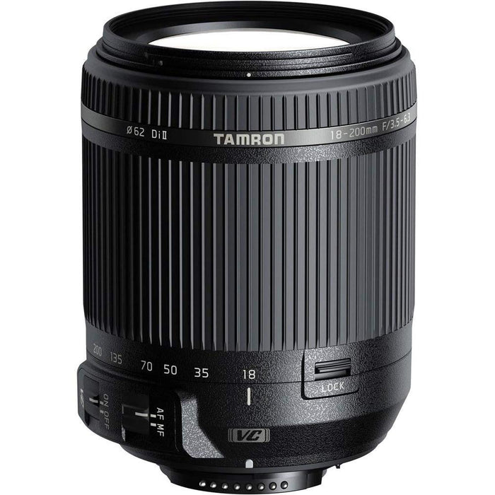 Tamron 18-200mm Di II VC All-In-One Zoom Lens - Nikon Mount - (Renewed)