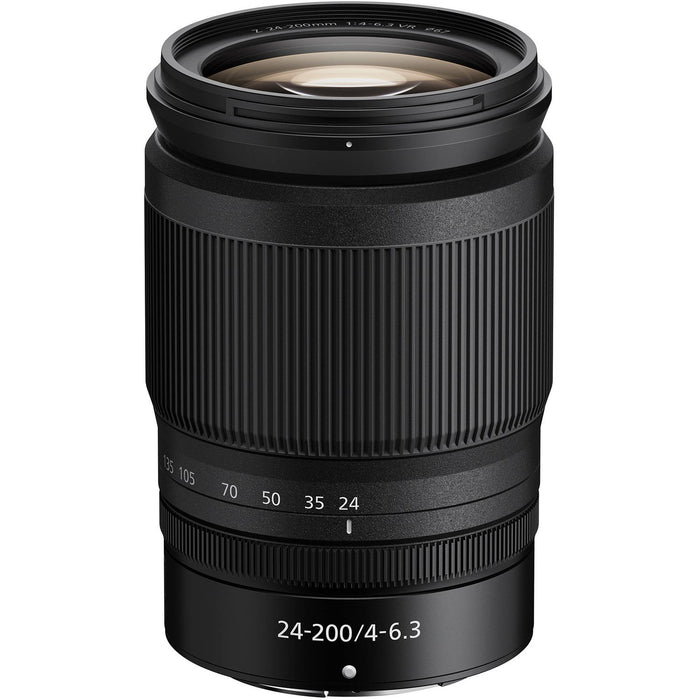 Nikon NIKKOR Z 24-200mm f/4-6.3 VR Telephoto Zoom Lens Kit for Z Mount Cameras Bundle