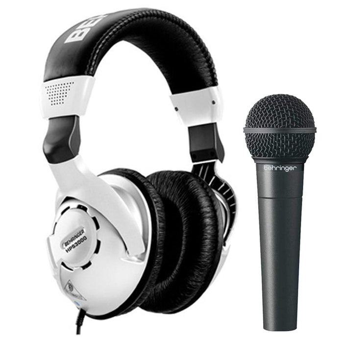 Behringer Live Sound Monitor Headphones with Dynamic Microphone Cardioid
