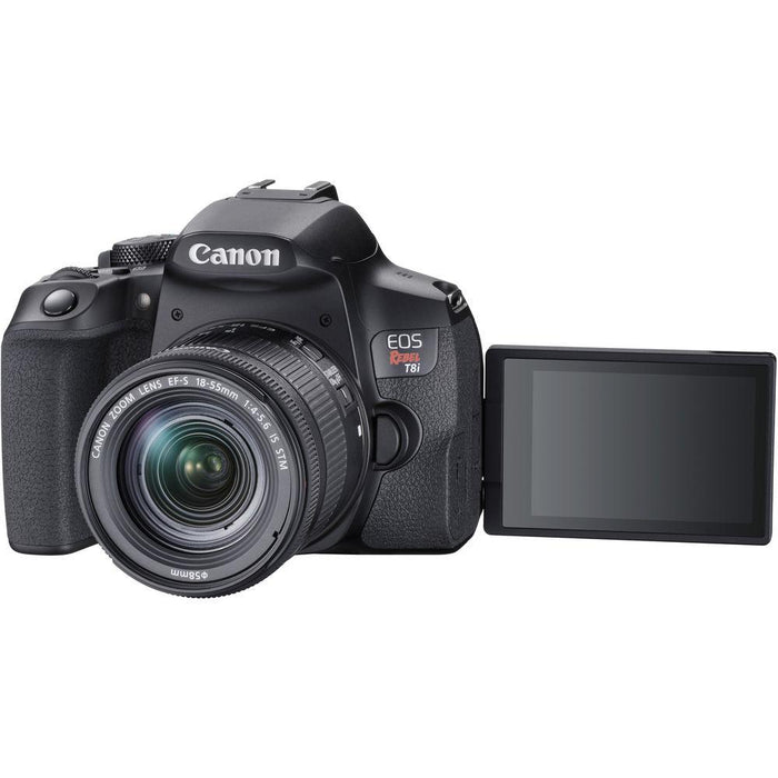 Canon EOS Rebel T8i Digital SLR Camera with EF-S 18-55mm IS STM Lens