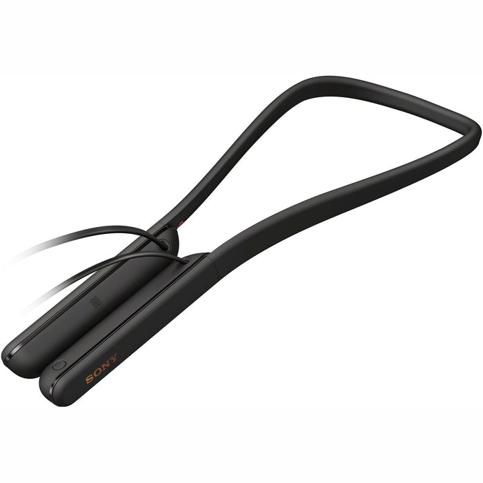 Sony WI-1000XM2/B Wireless In-Ear Headphones (Black) w/ Deco Gear Power Bank Bundle