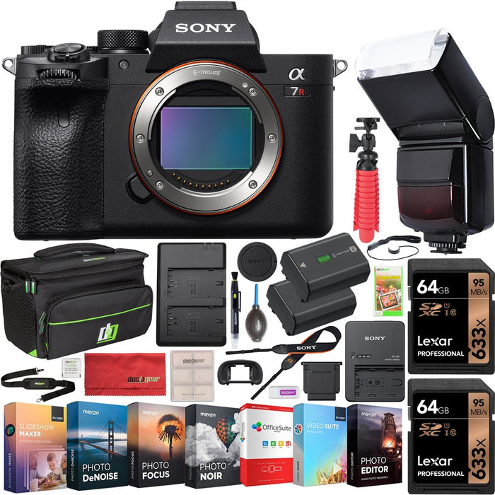 Sony a7R IV Mirrorless Interchangeable Lens Camera ILCE-7RM4 Body 128GB Bundle