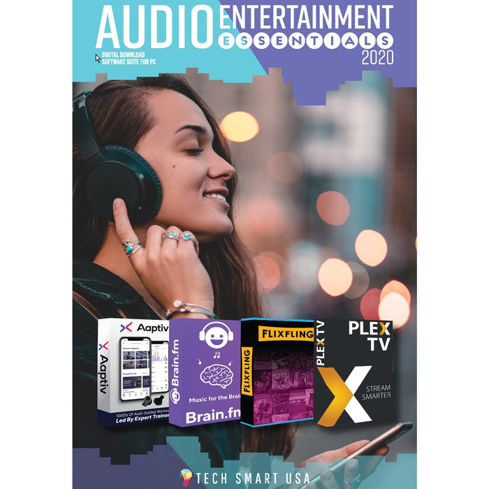 Deco Gear Headphone Accessory Bundle with Audio Entertainment Essentials 2020 Bundle