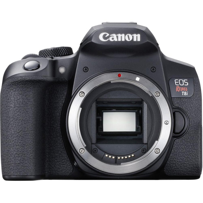 Canon EOS Rebel T8i Camera Body DSLR Interchangeable Lens Digital SLR Kit Pro Bundle