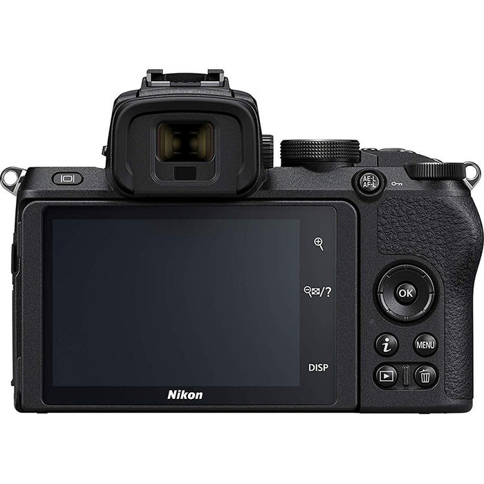 Nikon Z50 DX Mirrorless Camera Body w NIKKOR Z DX 16-50mm f/3.5-6.3 VR Lens (Refurb)