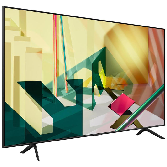 Samsung QN65Q70TA 65-inch 4K QLED Smart TV (2020 Model) w/ Warranty Bundle