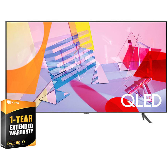 Samsung 50" Class Q60T QLED 4K UHD HDR Smart TV 2020 + 1 Year Extended Warranty