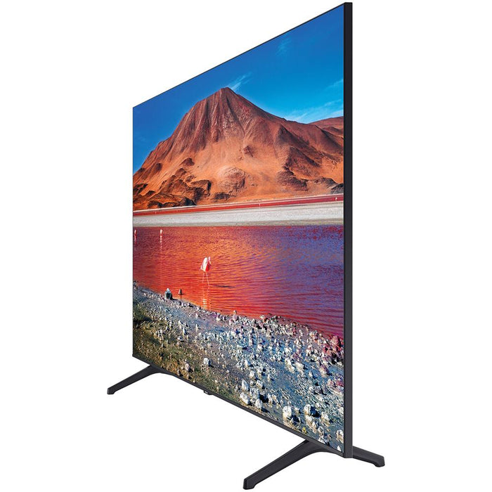 Samsung UN75TU7000FXZA 75" 4K UHD Smart LED TV 2020 Model with Extended Warranty