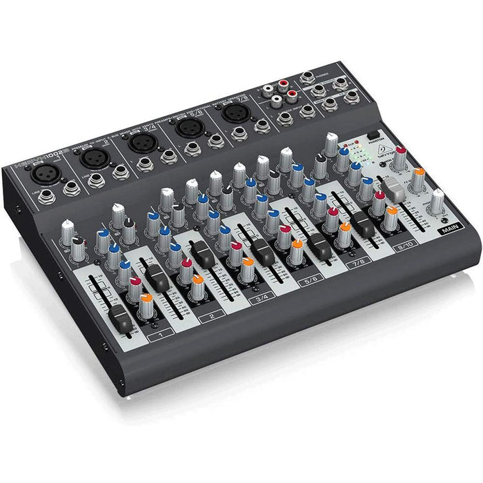Behringer XENYX 1002B Premium 10-Input 2-Bus Mixer with XENYX Preamps and British EQs