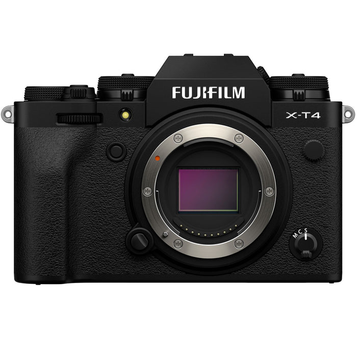 Fujifilm X-T4 26.1MP 4K HD Mirrorless Digital Camera, Black (Body Only) - 16652855