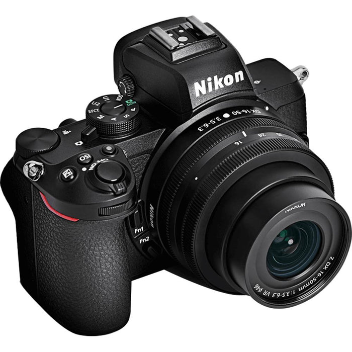 Nikon Z50 DX Mirrorless Camera Body w NIKKOR Z DX 16-50mm f/3.5-6.3 VR Lens - Renewed