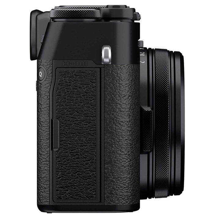 Fujifilm  X100V 26.1MP 4K Digital Camera with 23mm F2 Fixed Lens Black 16643000