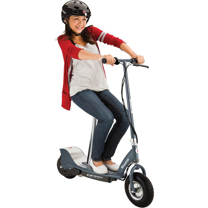 Razor E300S Seated Electric Scooter - Gray - 13116214 or 13116215