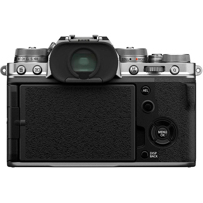Fujifilm X-T4 26.1MP 4K Mirrorless Digital Camera with 18-55mm Lens Kit (Silver) 16652881