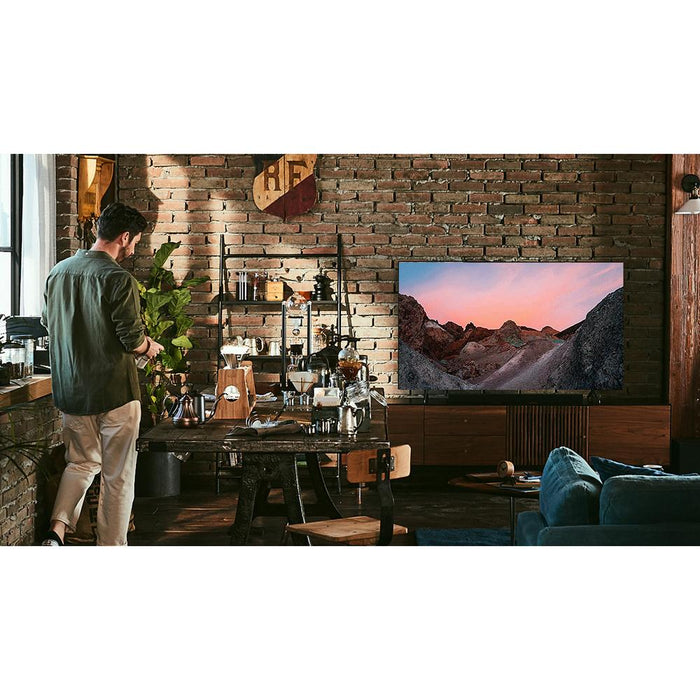 Samsung UN75TU7000 75" 4K Ultra HD LED TV (2020) with Deco Gear Home Theater Bundle