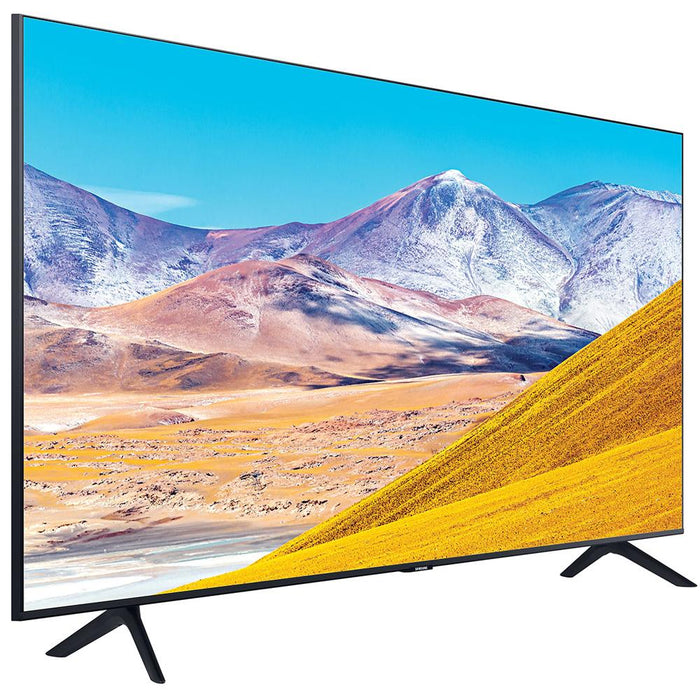 Samsung UN55TU8000 55" 4K Ultra HD LED TV (2020) with Deco Gear Home Theater Bundle