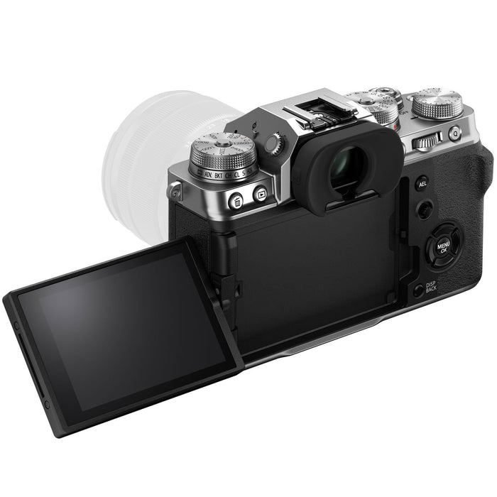 Fujifilm X-T4 Mirrorless Digital Camera Body with IBIS & 4K Video Bundle Silver