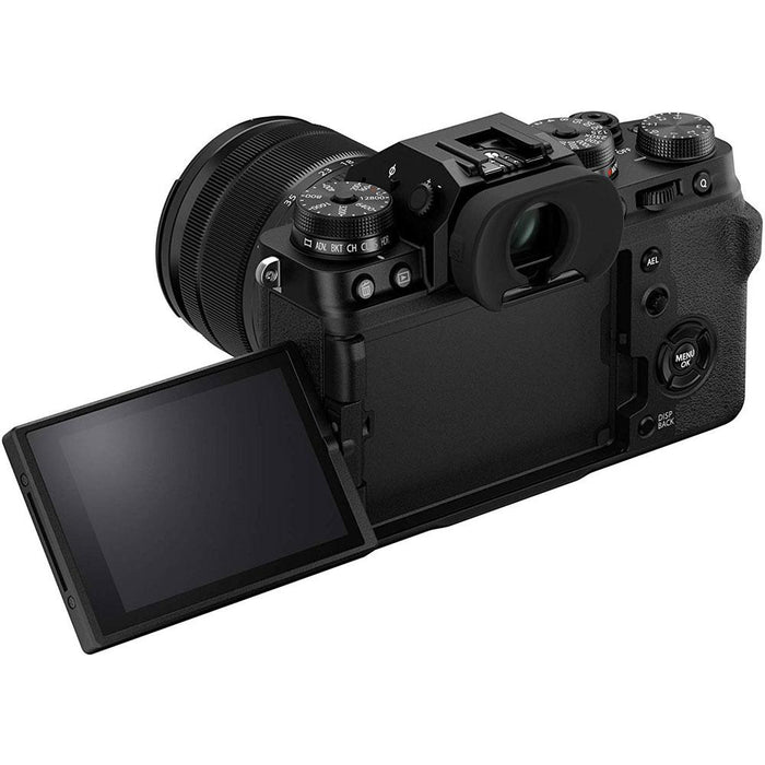 Fujifilm X-T4 Mirrorless Digital Camera Body + XF 18-55mm Lens Kit Bundle Black