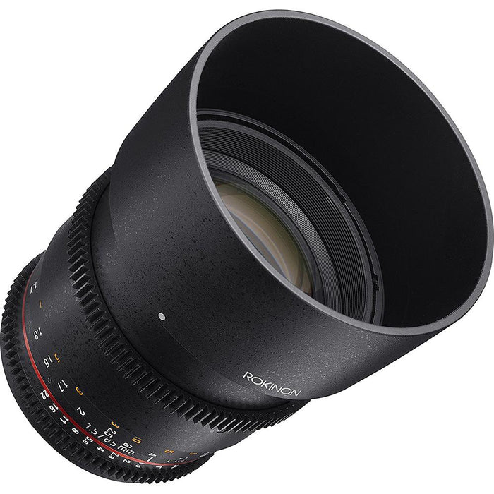 Rokinon DS 85mm T1.5 Full Frame Cine Lens for Sony E Mount - Renewed