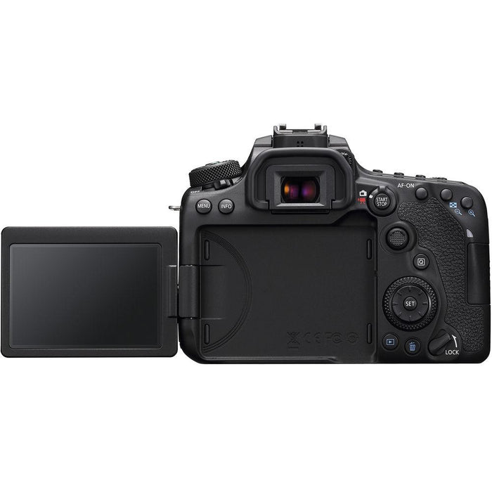 Canon EOS 90D Video Creator Kit DSLR Camera 18-55mm Lens + DJI Ronin-SC Gimbal Bundle