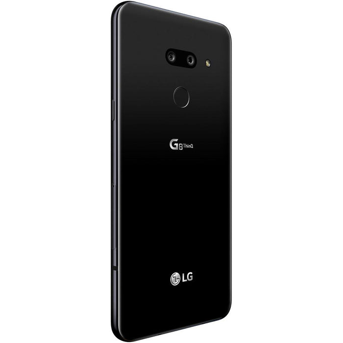 LG G8 ThinQ 128GB Smartphone Unlocked Black with Selfie Stick and Power Bank