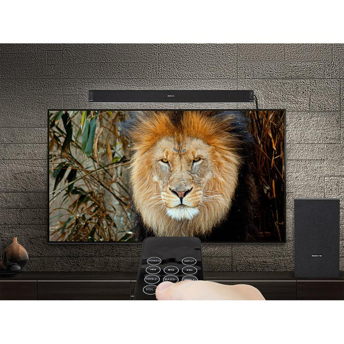 Sony 55-inch A8H 4K UHD OLED Smart TV (2020 Model) w/ 60W Sound Bar Bundle