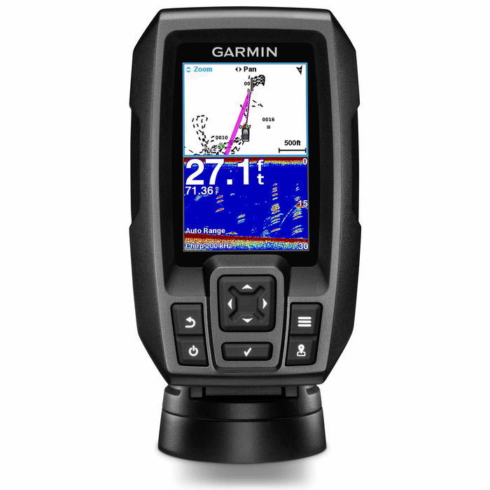 Garmin Striker 4 3.5" CHIRP Fishfinder GPS with Dual-beam Transducer