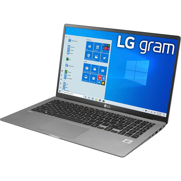 LG gram 15.6" Intel i5-1035G7 8GB/256GB SSD Laptop + Extended Warranty Bundle