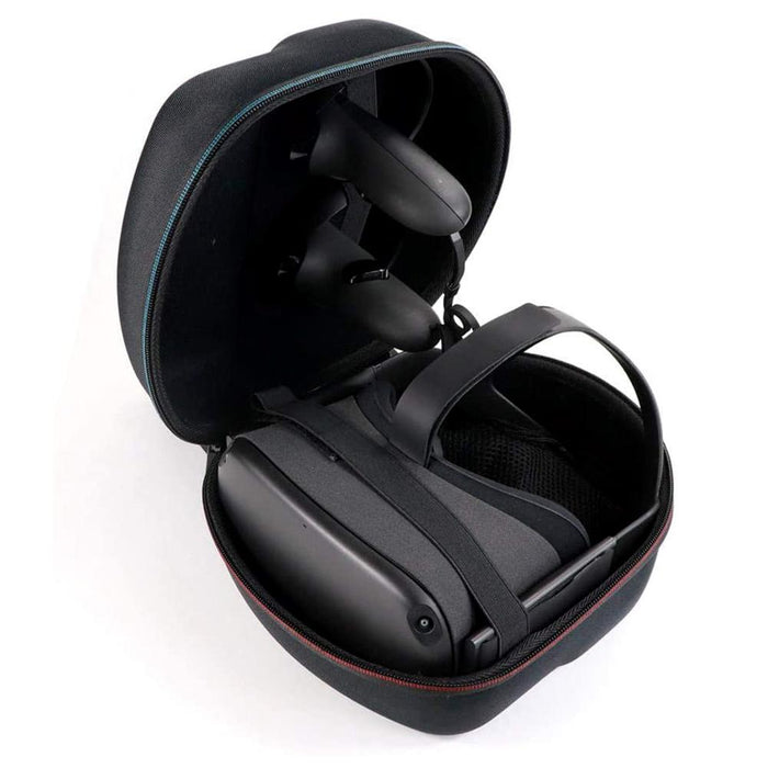 Deco Gear Compact All-In-One Hard Carrying Case for Oculus Quest 2 VR Headset, Controllers