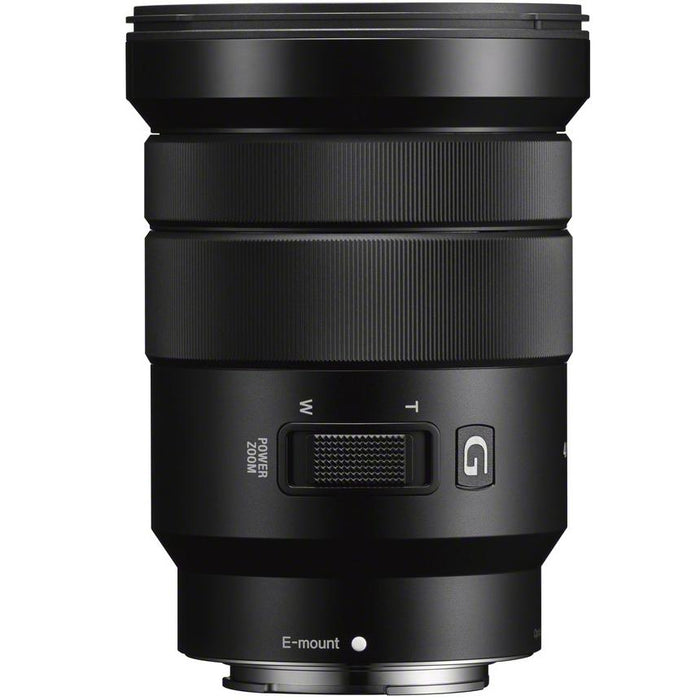 Sony 18-105mm F4 E PZ OSS Power Zoom G Lens Kit for Mirrorless E-mount Cameras Bundle
