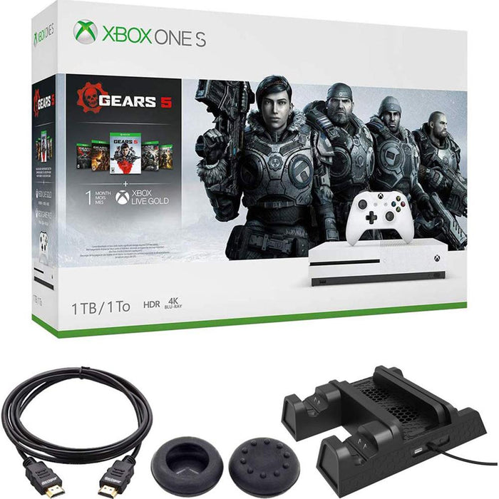 Microsoft Xbox One S Gears Of War 5 Bundle with Wireless Controller - OPEN BOX