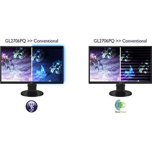 BenQ GL2706PQ 27 inch 1440p Gaming Monitor | 1 ms (GtG) Response Time - OPEN BOX