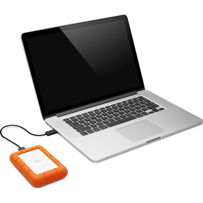 Seagate LaCie Rugged Mini USB 3.0 / USB 2.0 4TB Portable Hard Drive - OPEN BOX
