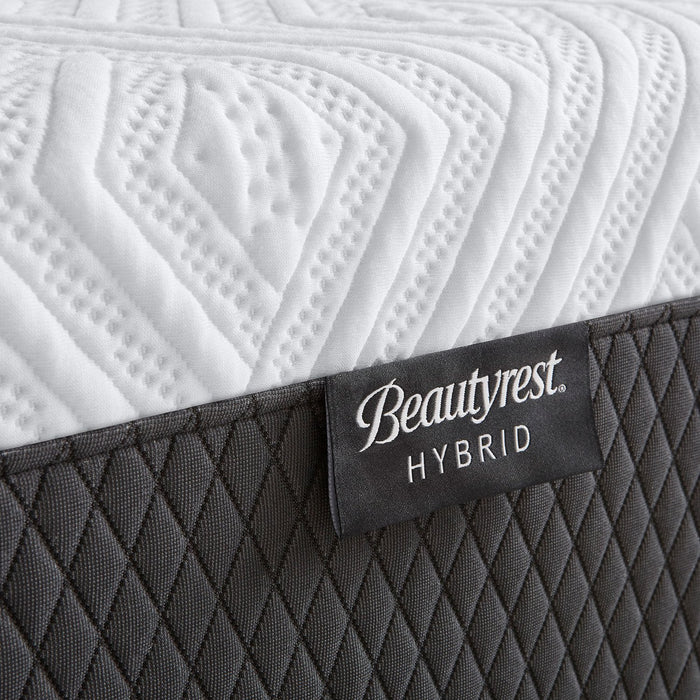 Simmons Beautyrest BRX800 Full 10" Hybrid Coil and Memory Foam MattressinBox