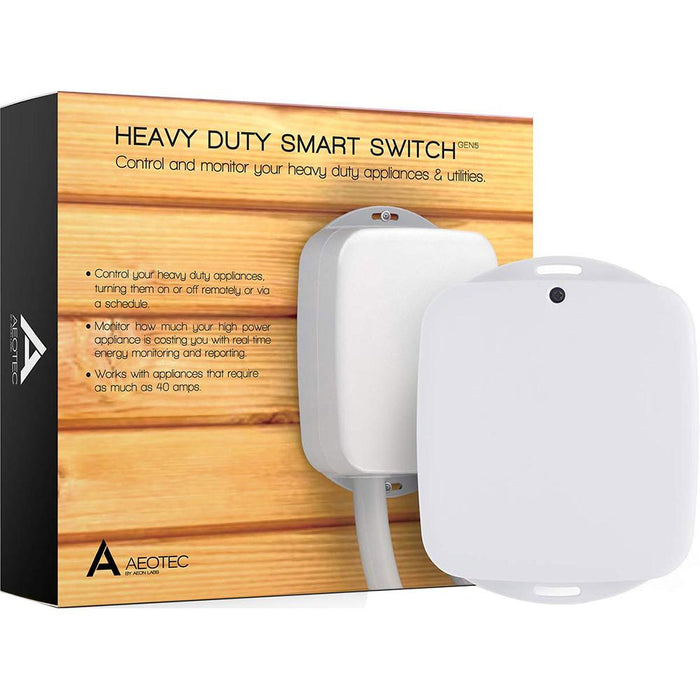 Aeon Labs Heavy Duty Smart Switch, Z-Wave Plus Home Security ON/OFF controller - Open Box