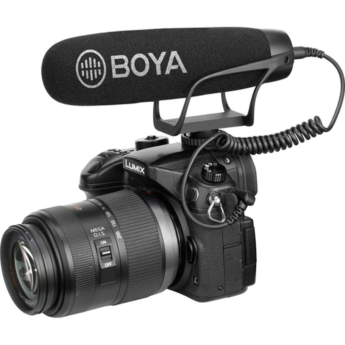 BOYA Cardioid Shotgun Video Microphone BY-BM2021 - Open Box