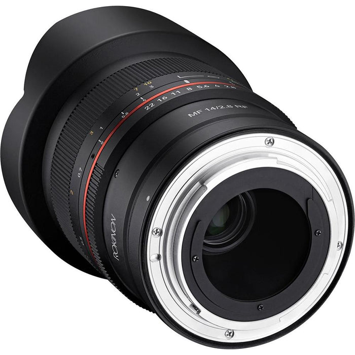 ROKINON 14mm F2.8 UMC Full Frame Super Wide Angle Prime Lens for Canon EOS RF Mount