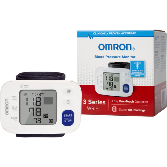 Omron 3 Series Wrist Blood Pressure Monitor BP6100